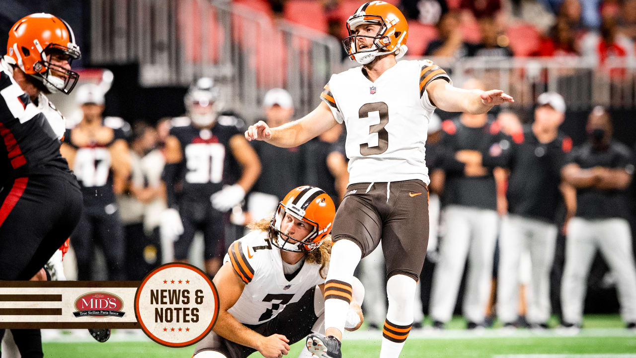 Cleveland Browns' Myles Garrett, Chase McLaughlin make history in win