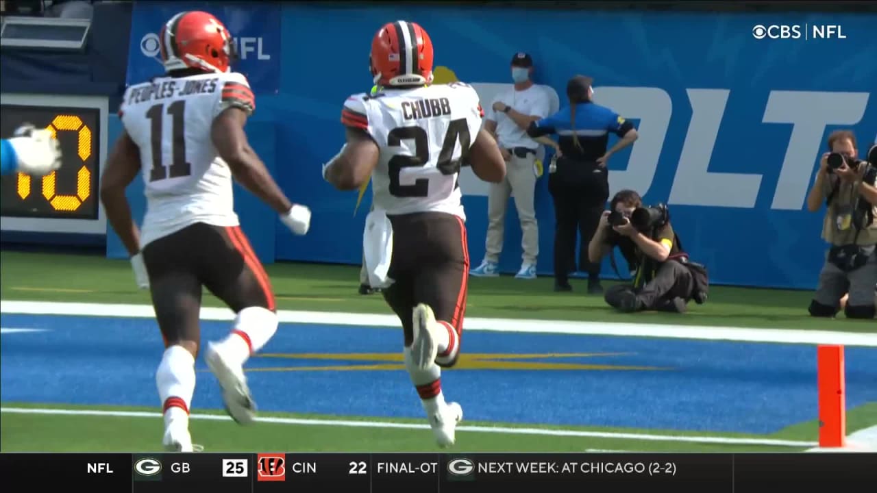 Walkthrough Week 5: Nick Chubb, Supercharged - NBC Sports