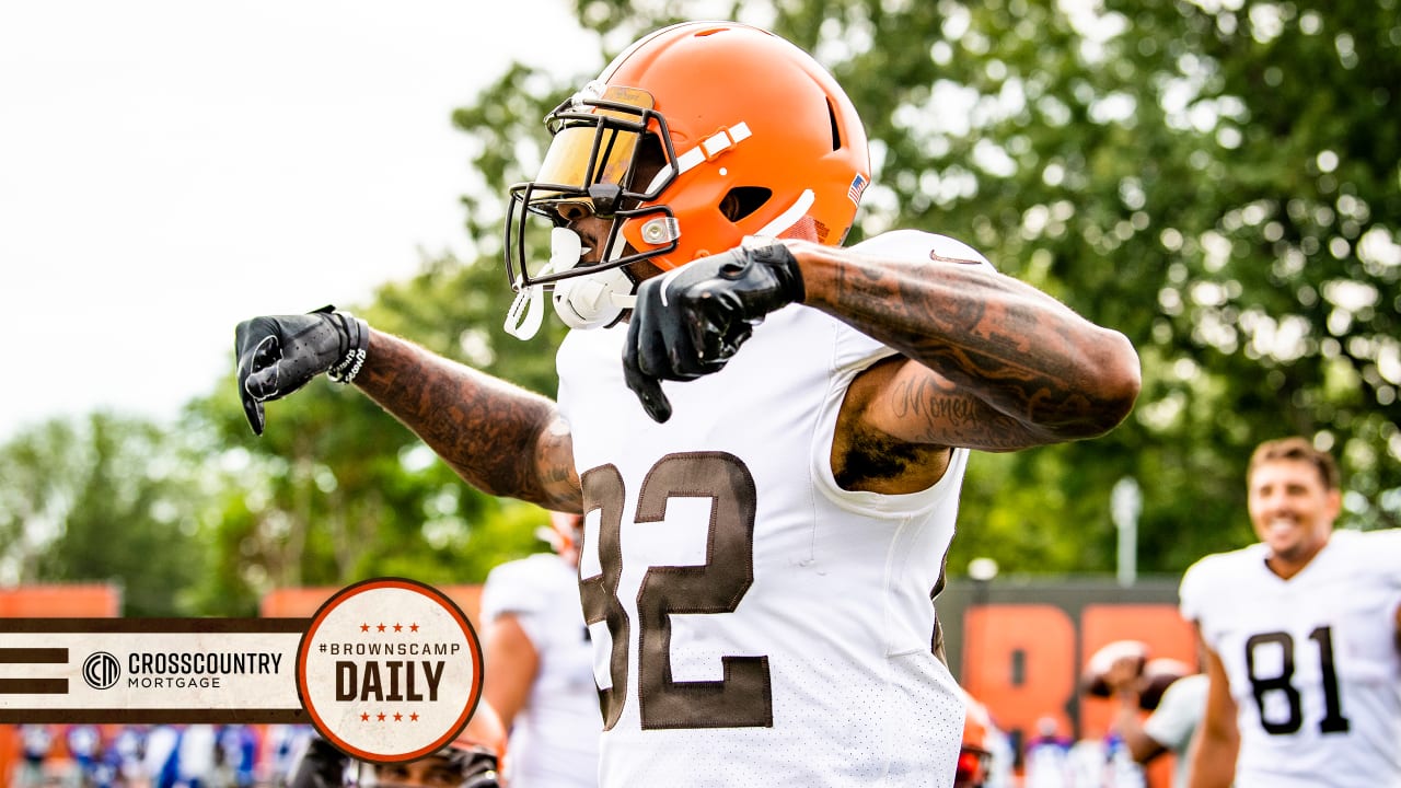 Troy Hill, JC Tretter, Rashard Higgins return to Browns practice