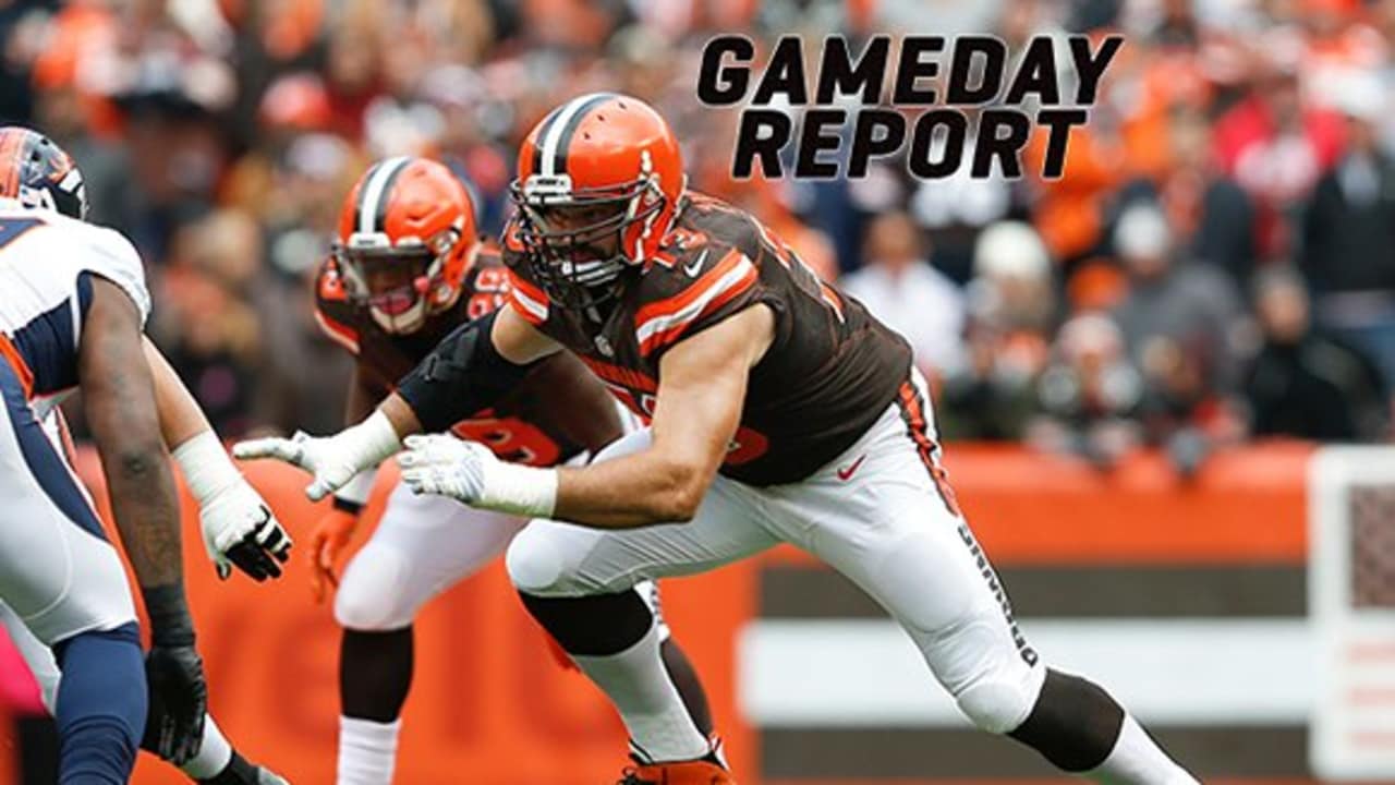 Gameday Report Browns vs. Cardinals
