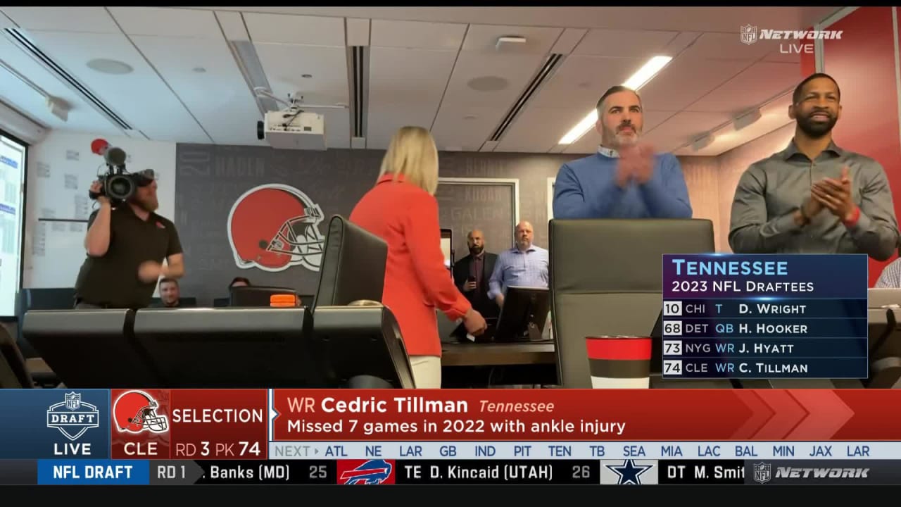 Video Browns select Cedric Tillman with No