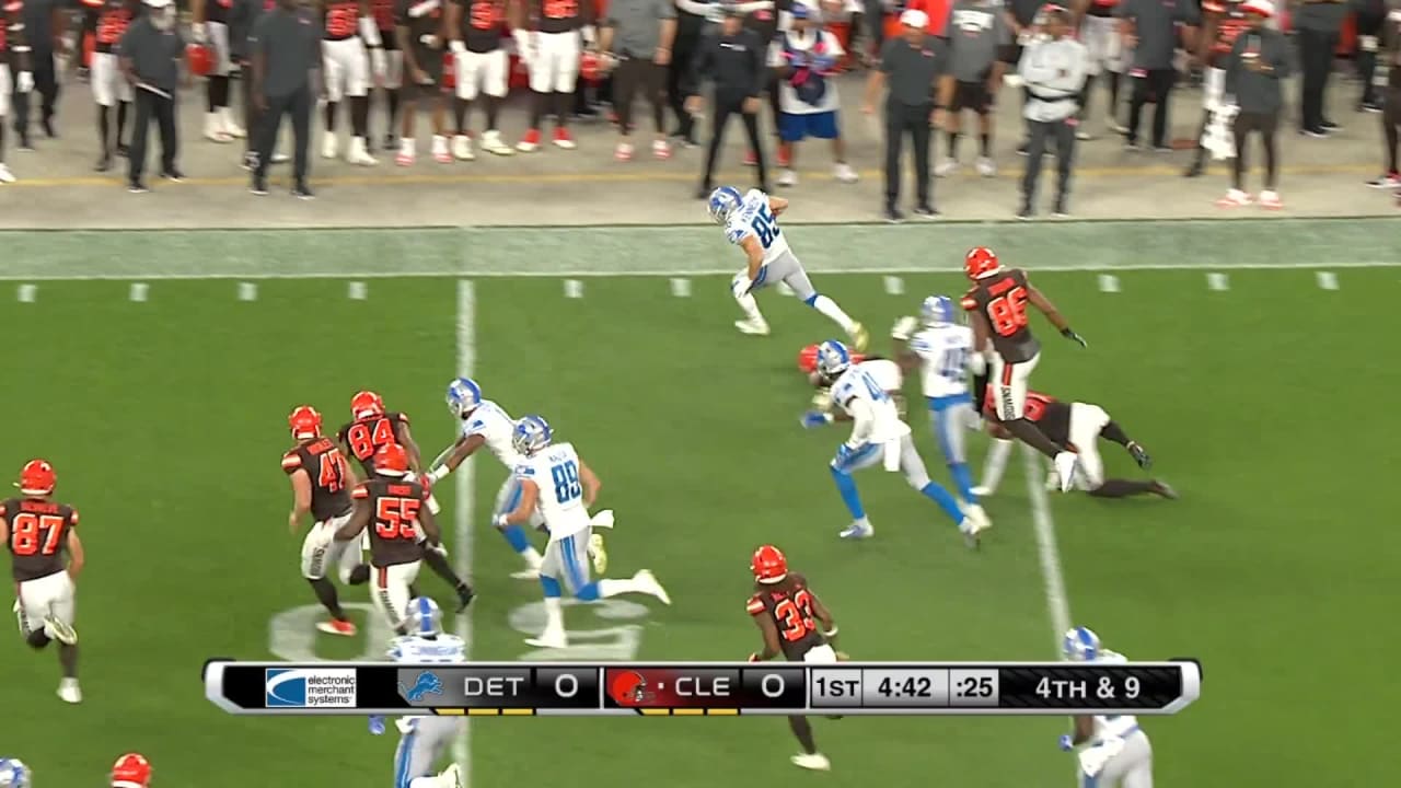 Scottish Hammer lays the BOOM on Lions punt returner