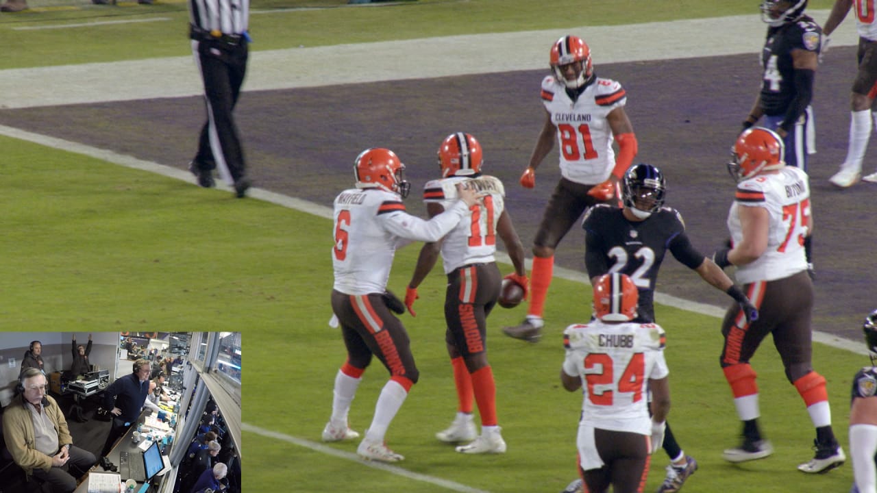 Jim Donovan Calls Nick Chubb's 3 TD Day vs. Ravens