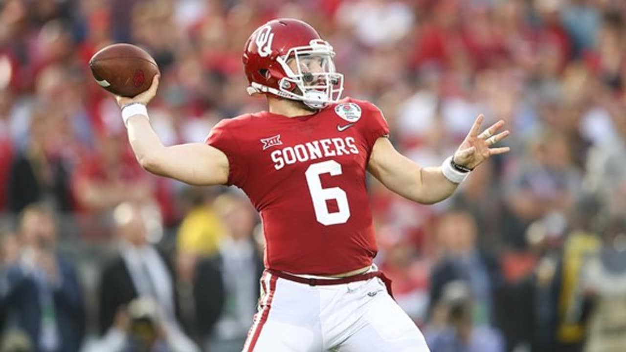 Mike Mayock: Oklahoma Quarterback Baker Mayfield is a 'legitimate potential first-round pick'