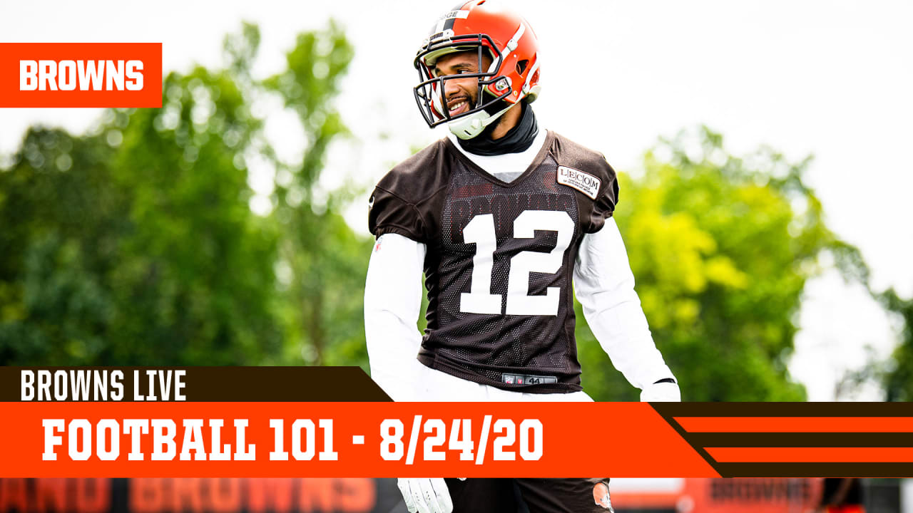 Browns Live: Football 101 - Running Backs Pass Blocking