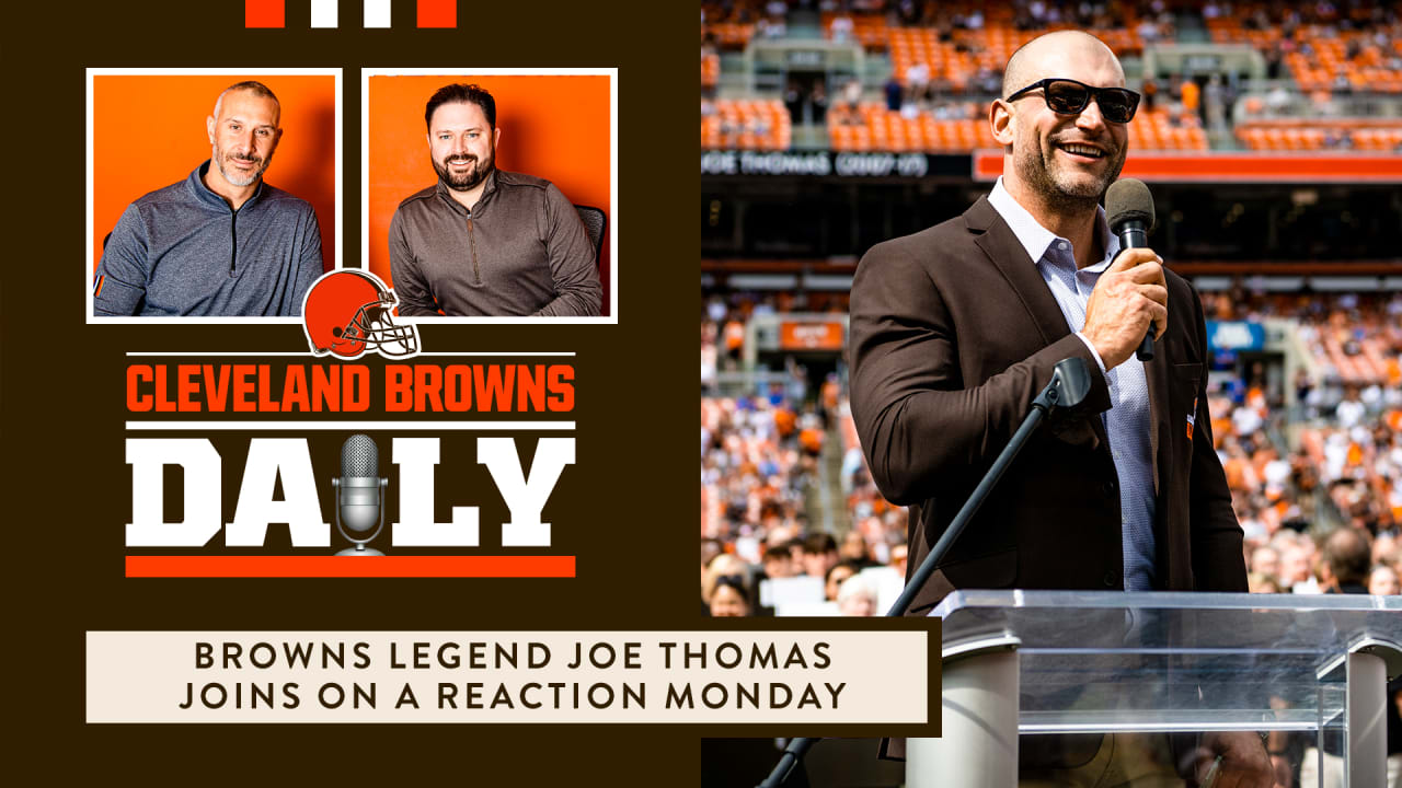 Browns news: Legend Joe Thomas gets his HOF jacket, Nick Chubb's