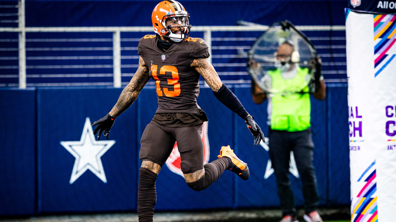 Browns' Odell Beckham Jr. scores 43-yard touchdown vs. Bengals