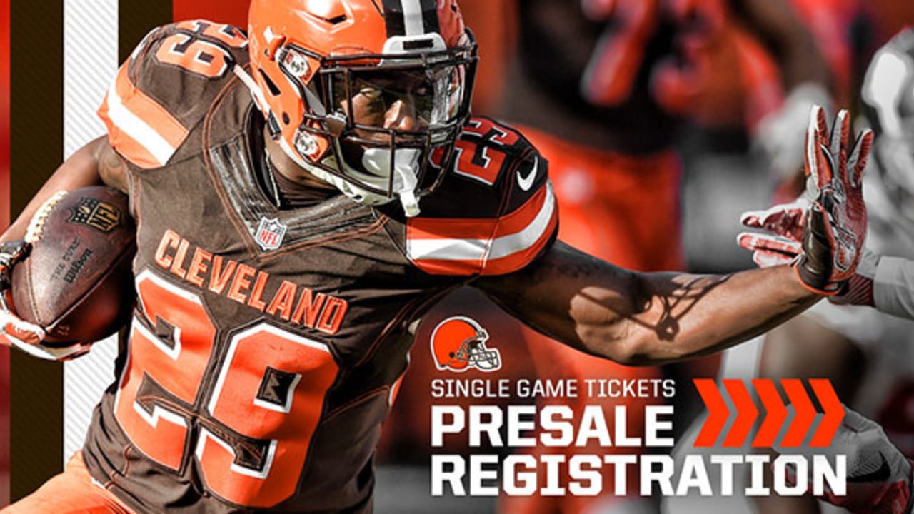 2017 Single Game Ticket Presale