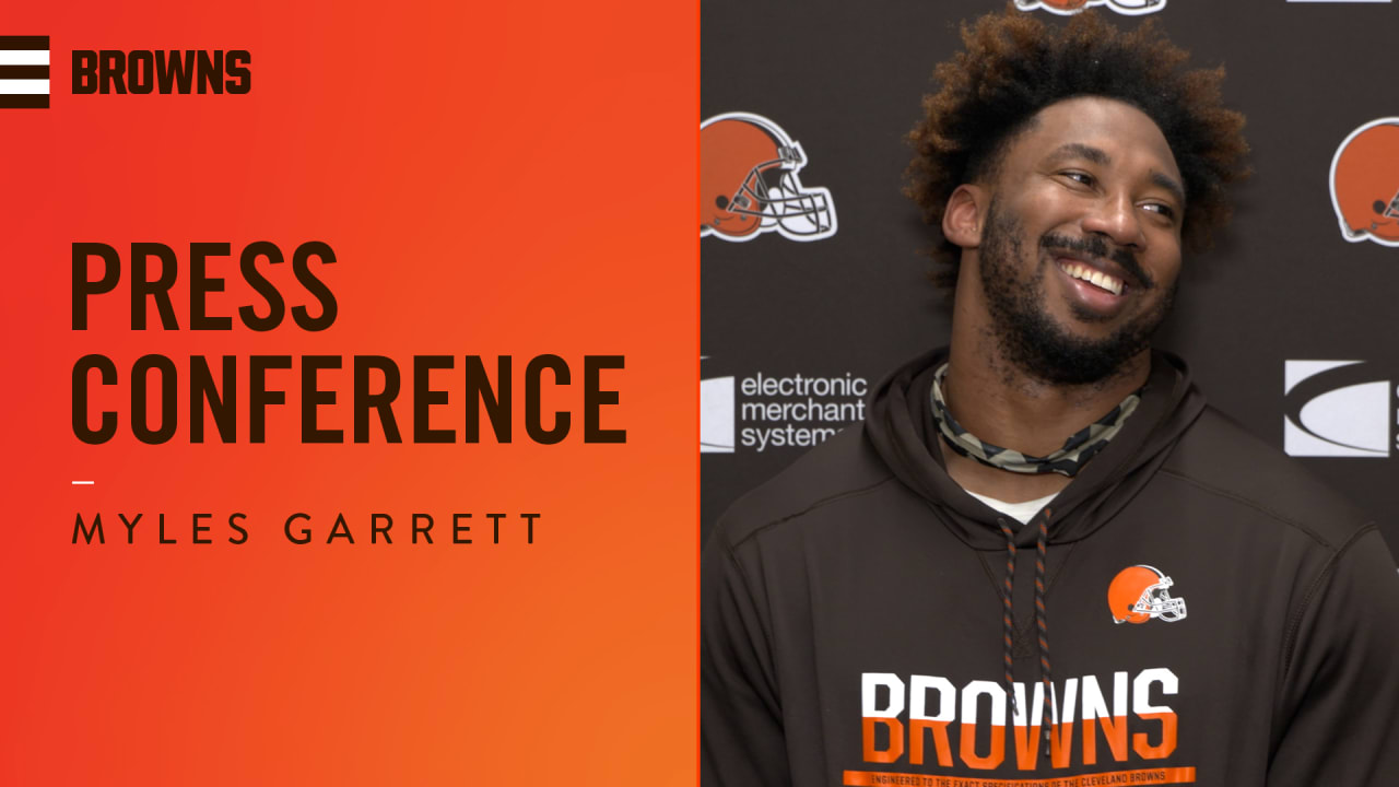 Maybe we'll see 3 next time': Myles Garrett shows off disruptive nature for  Browns