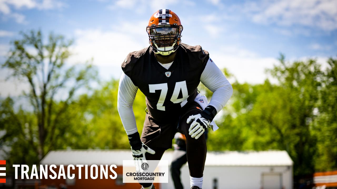 Browns RT Jack Conklin out for the season, and the Dawand Jones