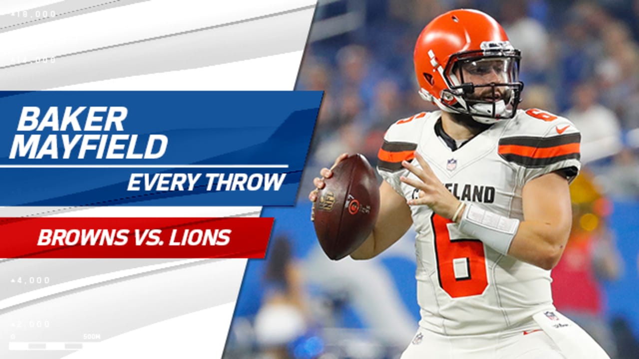 Baker Mayfield plays four series, throws touchdown before departing - NBC  Sports