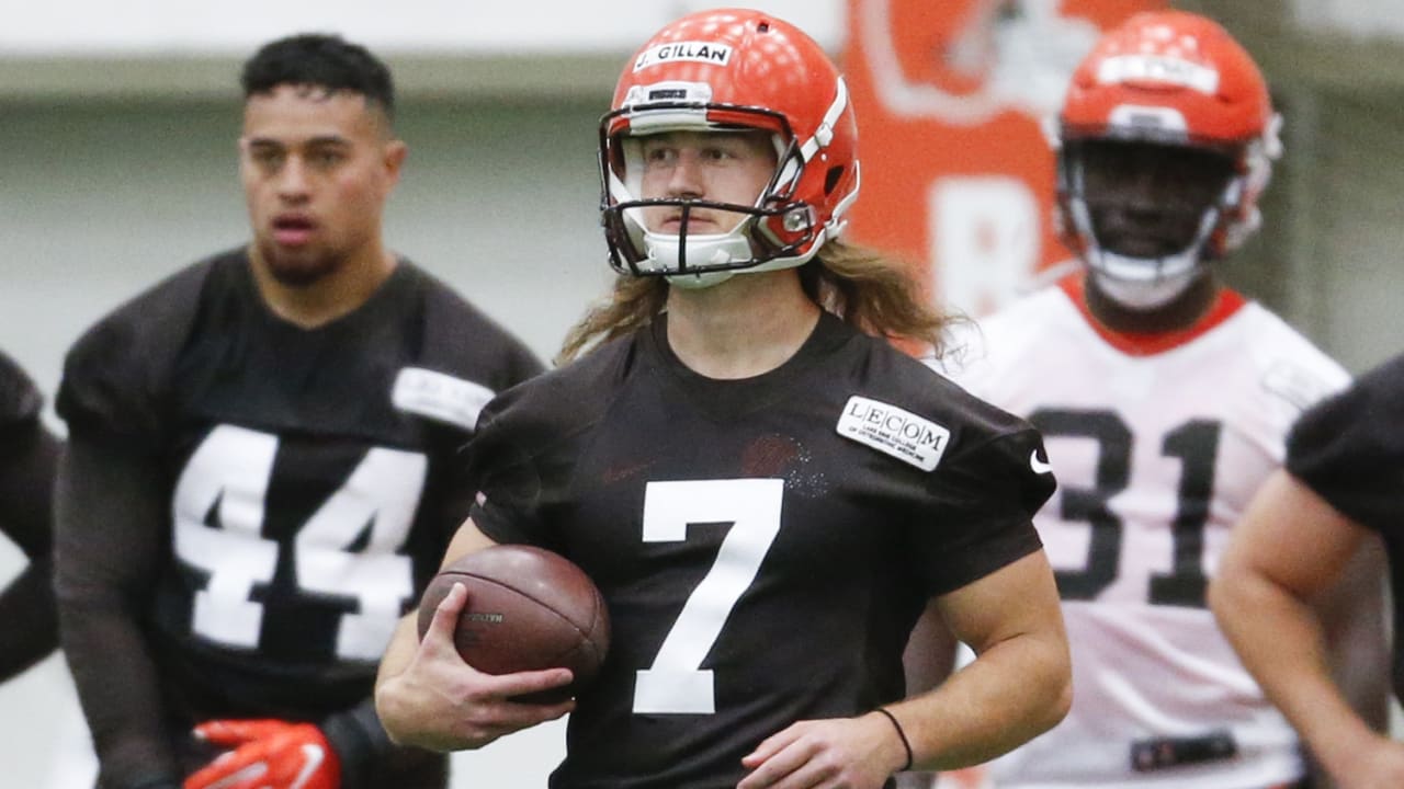 Jamie Gillan earned 'Scottish Hammer' in his 1st year of punting, and then  he put in the work to land shot with the Browns