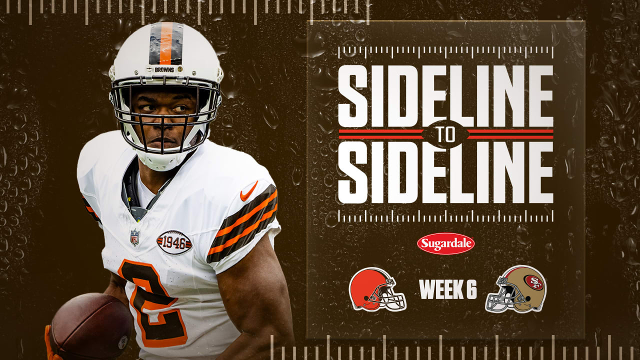 The Browns SHOCKING win against the previously undefeated 49ers | Sideline to Sideline