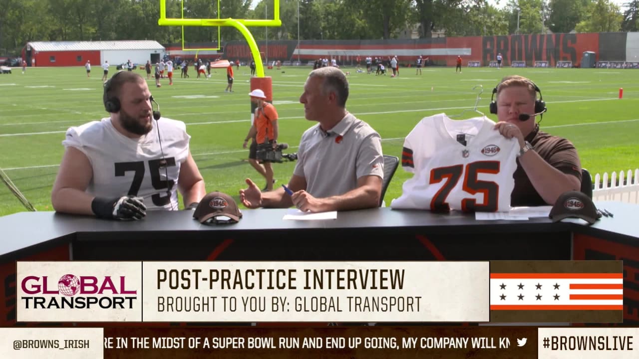 Exclusive interview with Cade York on Browns Live 