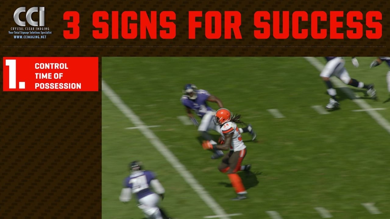 3 Signs For Success: Browns Vs Ravens