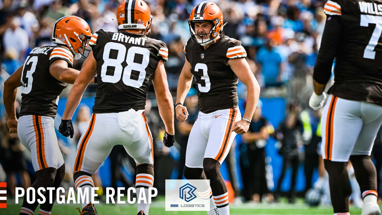 Cade York's 58-yard field goal gives Browns' unforgettable season