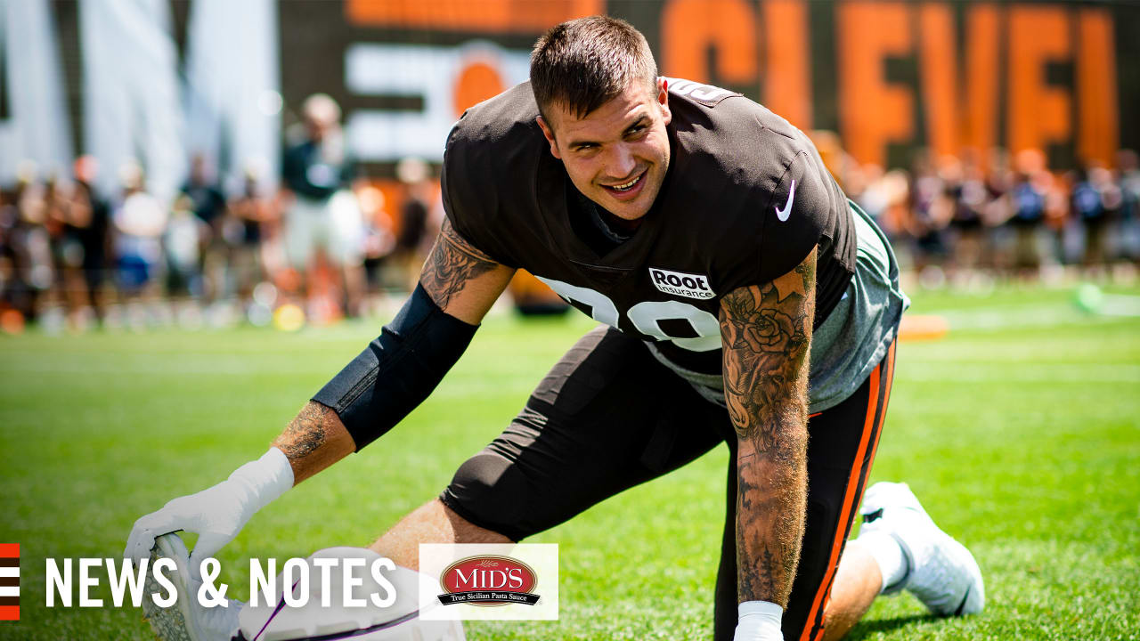 Jack Conklin White Cleveland Browns Player-Issued #78 Throwback Jersey from  the 2021 NFL Season