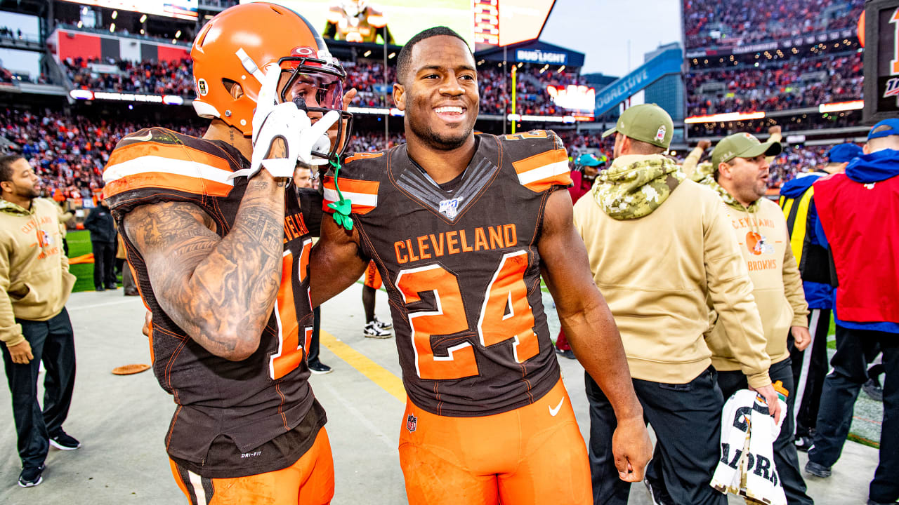 Cleveland Browns - For the second-straight week, Nick Chubb is up for the  FedEx Ground Player of the Week! VOTE »