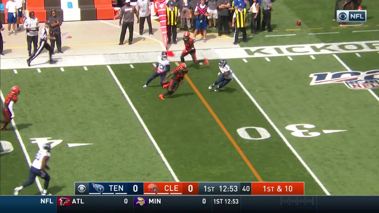 Every OBJ target from Browns debut | Week 1