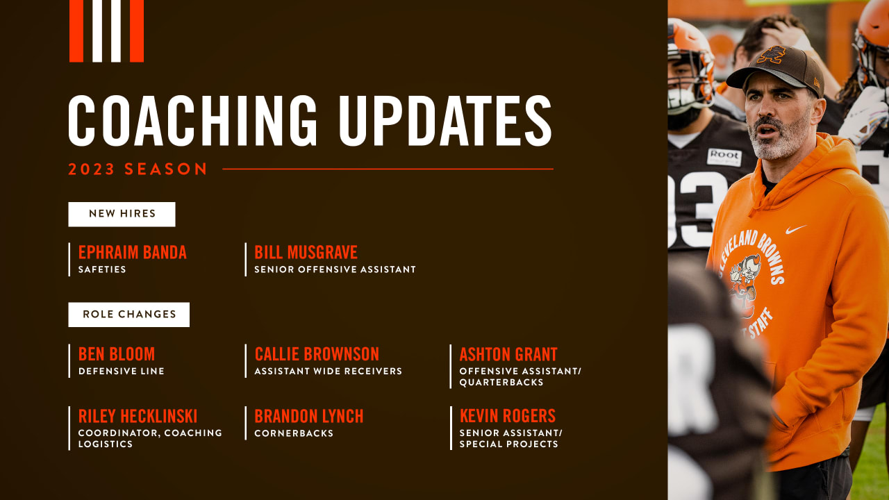 Cleveland Browns news: Coaching changes