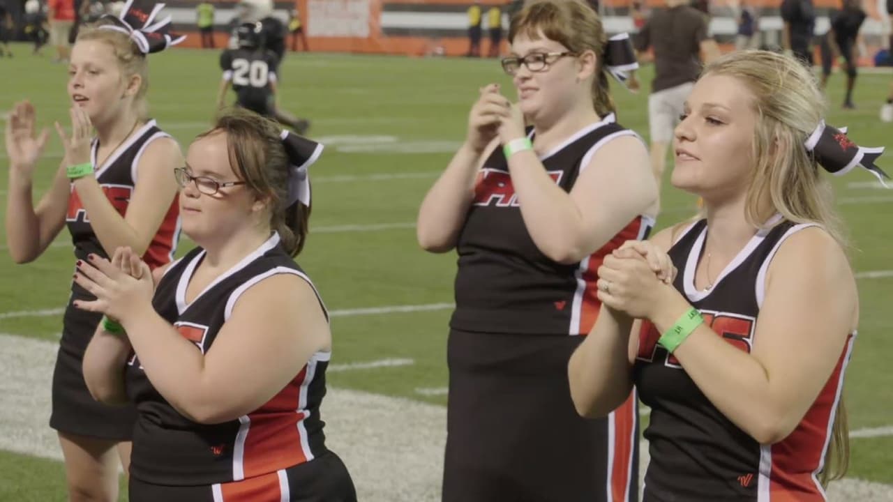 Browns sponsors New Philadelphia High School's new Sparkle Effect Cheer  Squad