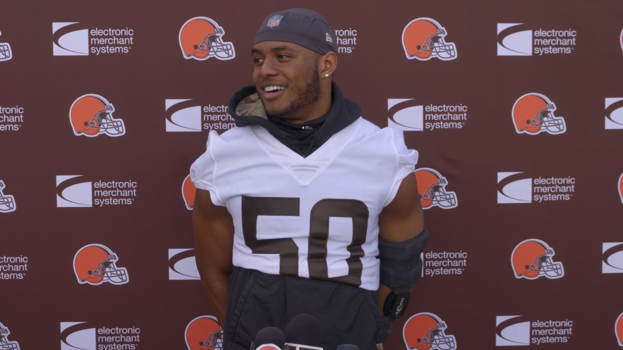 Myles Garrett and MJ Stewart Postgame Press Conference vs. Raiders