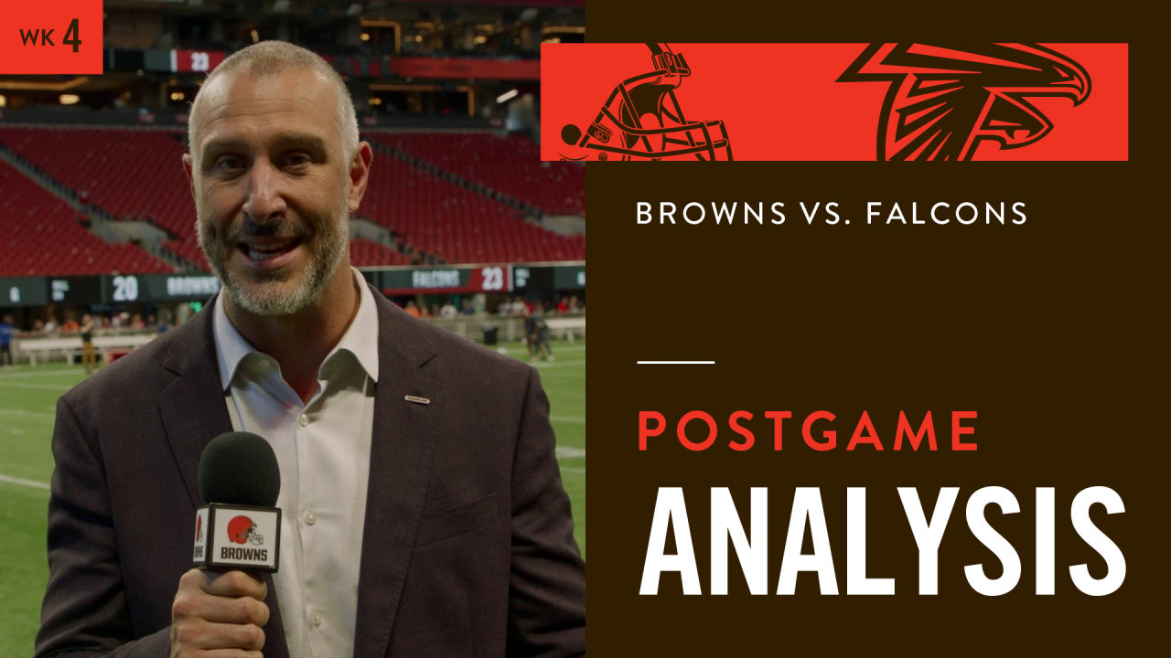 Browns vs. Falcons Postgame Analysis