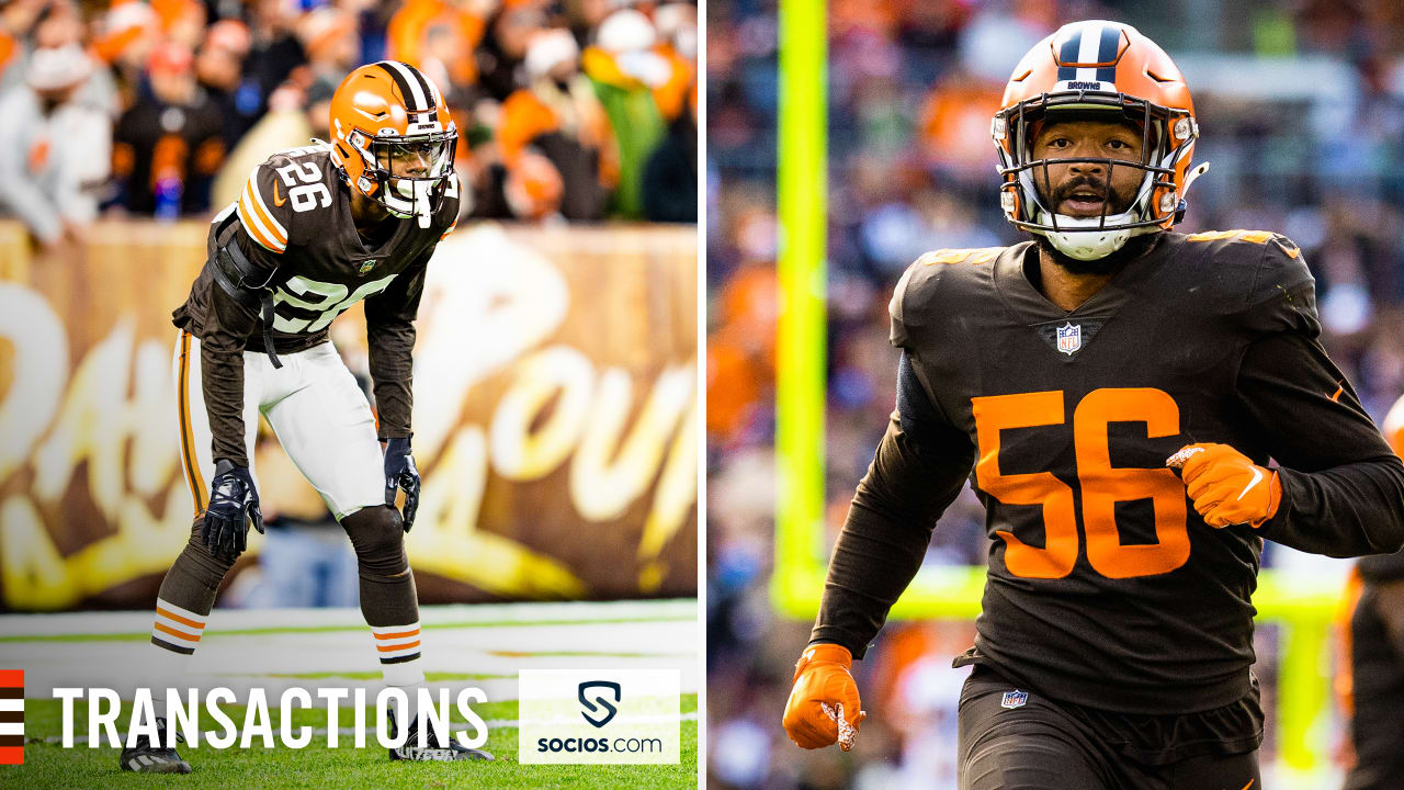 Browns roster moves: 5 made Tuesday including the return of a