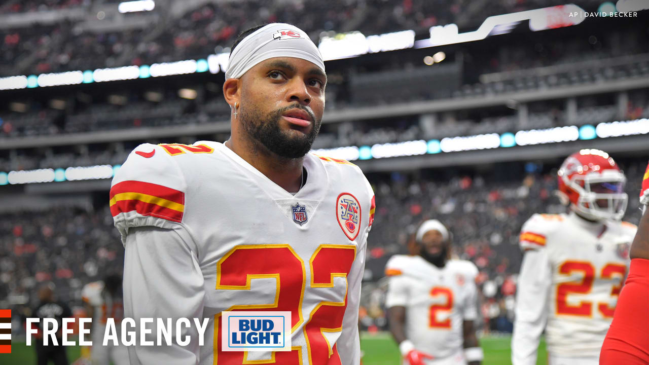 Kansas City Chiefs safety Juan Thornhill during pre-game warmups