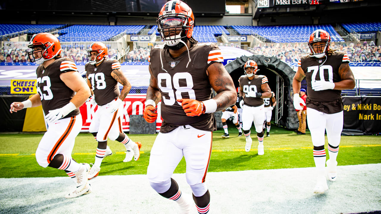 Browns announce unofficial depth chart vs. Bengals