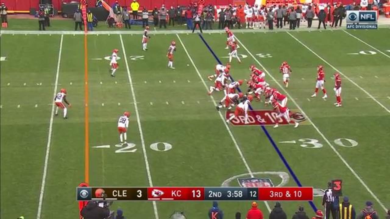 Browns vs. Chiefs Divisional Round Highlights