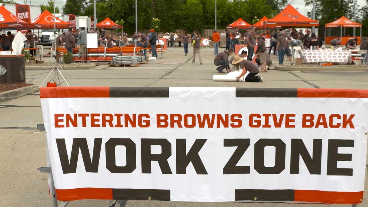 Browns Give Back  Cleveland Browns 