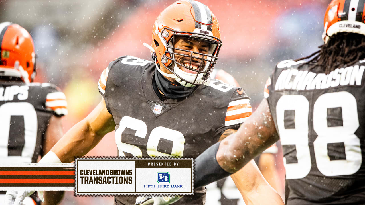 Browns sign Dunn to active roster, Nsekhe to practice squad