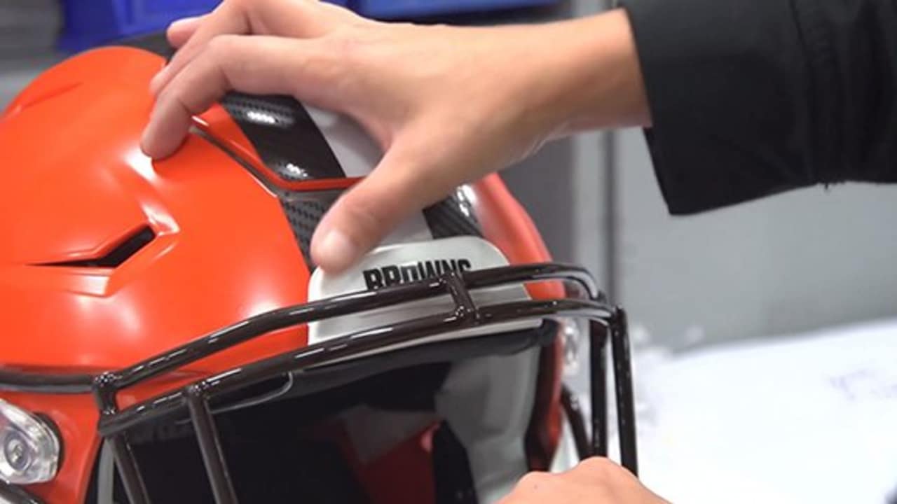 Inside The Making of a Riddell Helmet