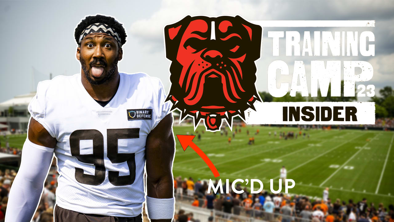 Myles Garrett Mic'd Up! Browns Training Camp Insider