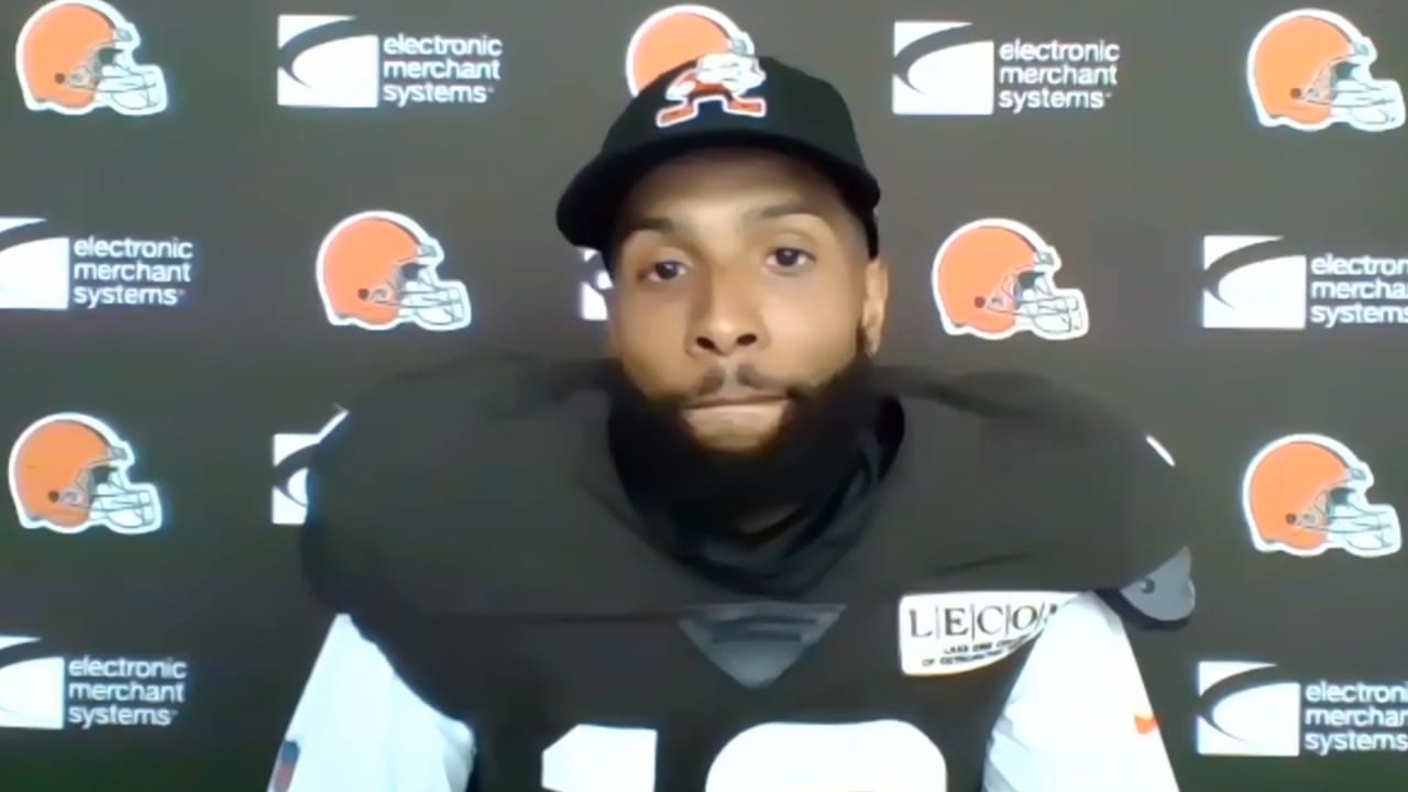 Cleveland Browns wide receiver Odell Beckham Jr. is officially back