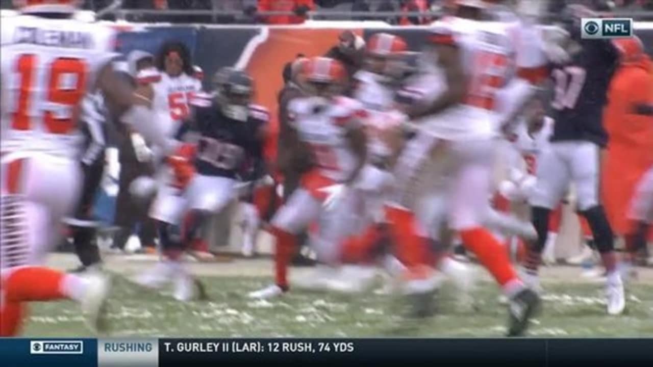 Can't-Miss Play: Cleveland Browns running back Jerome Ford hits hyperspeed  on 69-yard rush