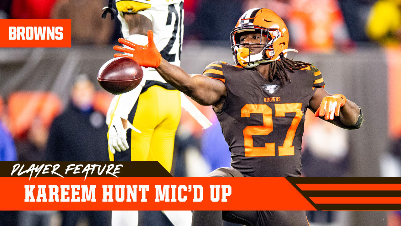 Kareem Hunt Micd Up Cleveland Browns