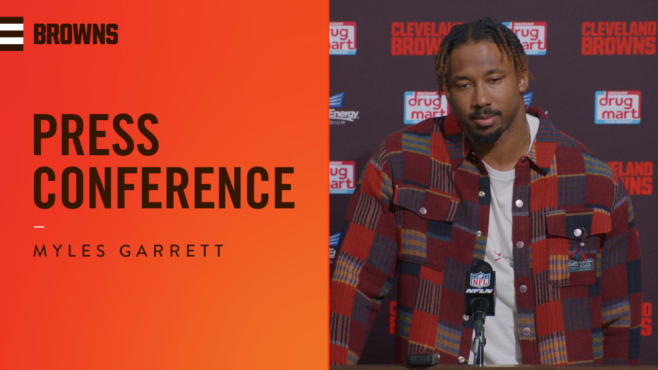 Browns' loss to Patriots was so bad Myles Garrett had to postpone