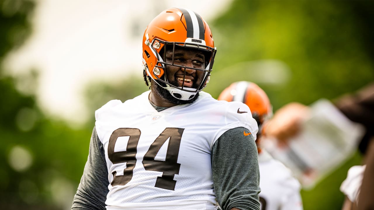 Minnesota Vikings defensive tackle Dalvin Tomlinson (94) looks on