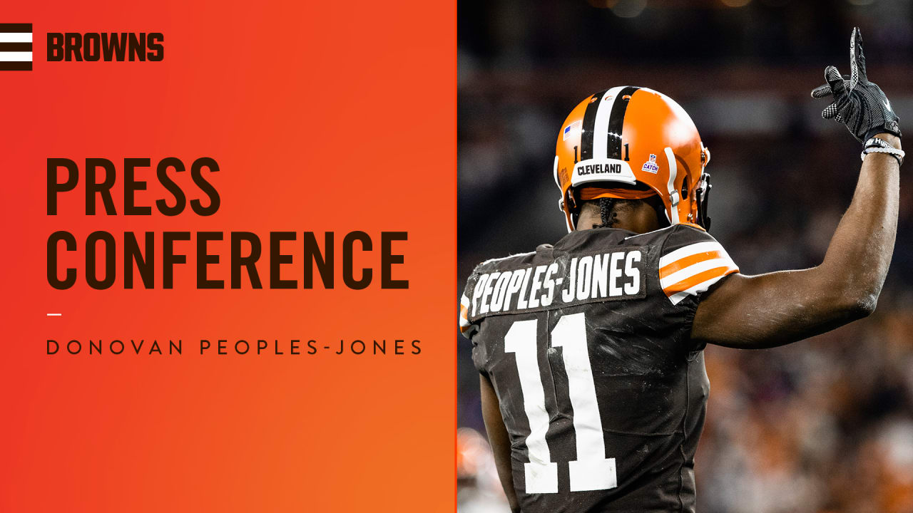 Browns' Donovan Peoples-Jones 'dialed in' for opener against a