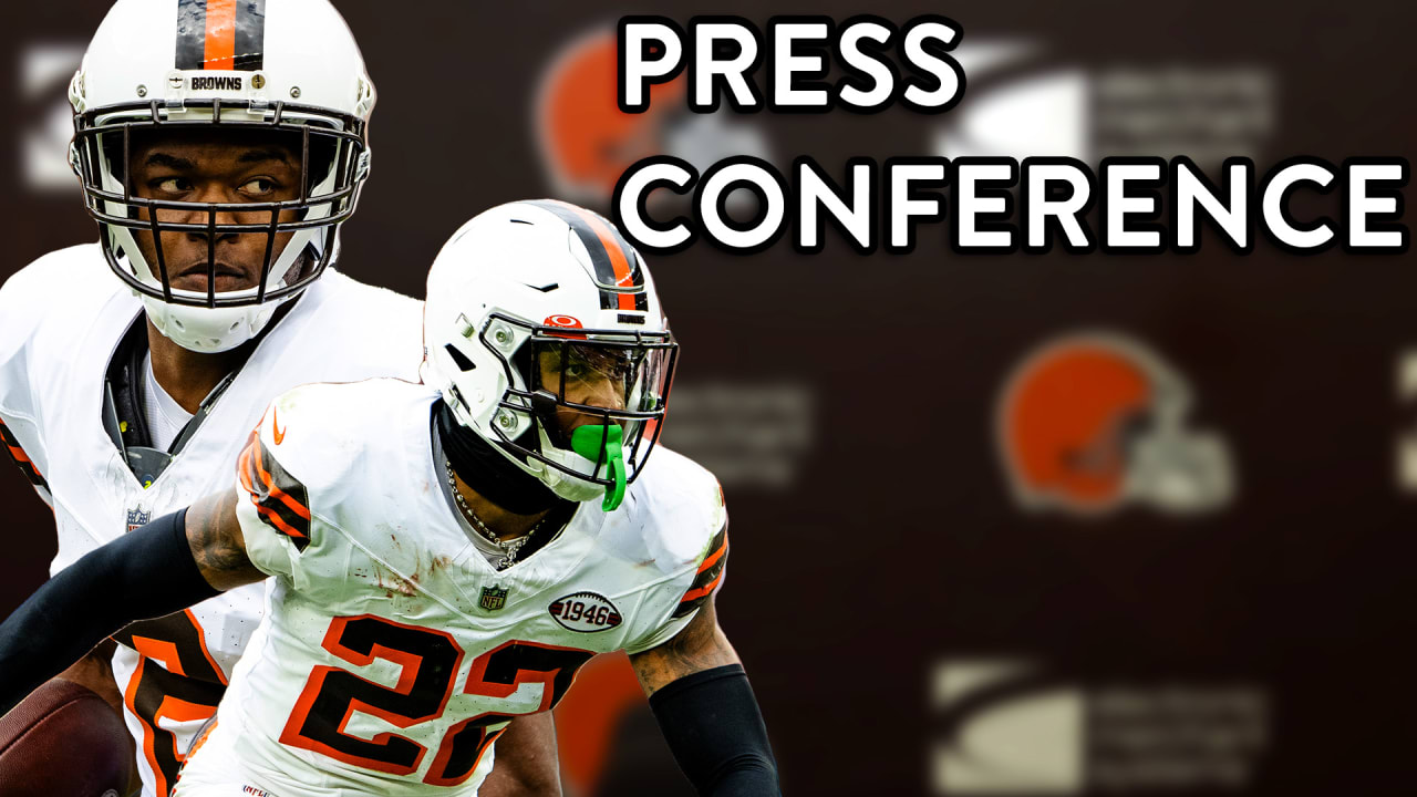 Amari Cooper & Grant Delpit Press Conference | Cleveland Browns