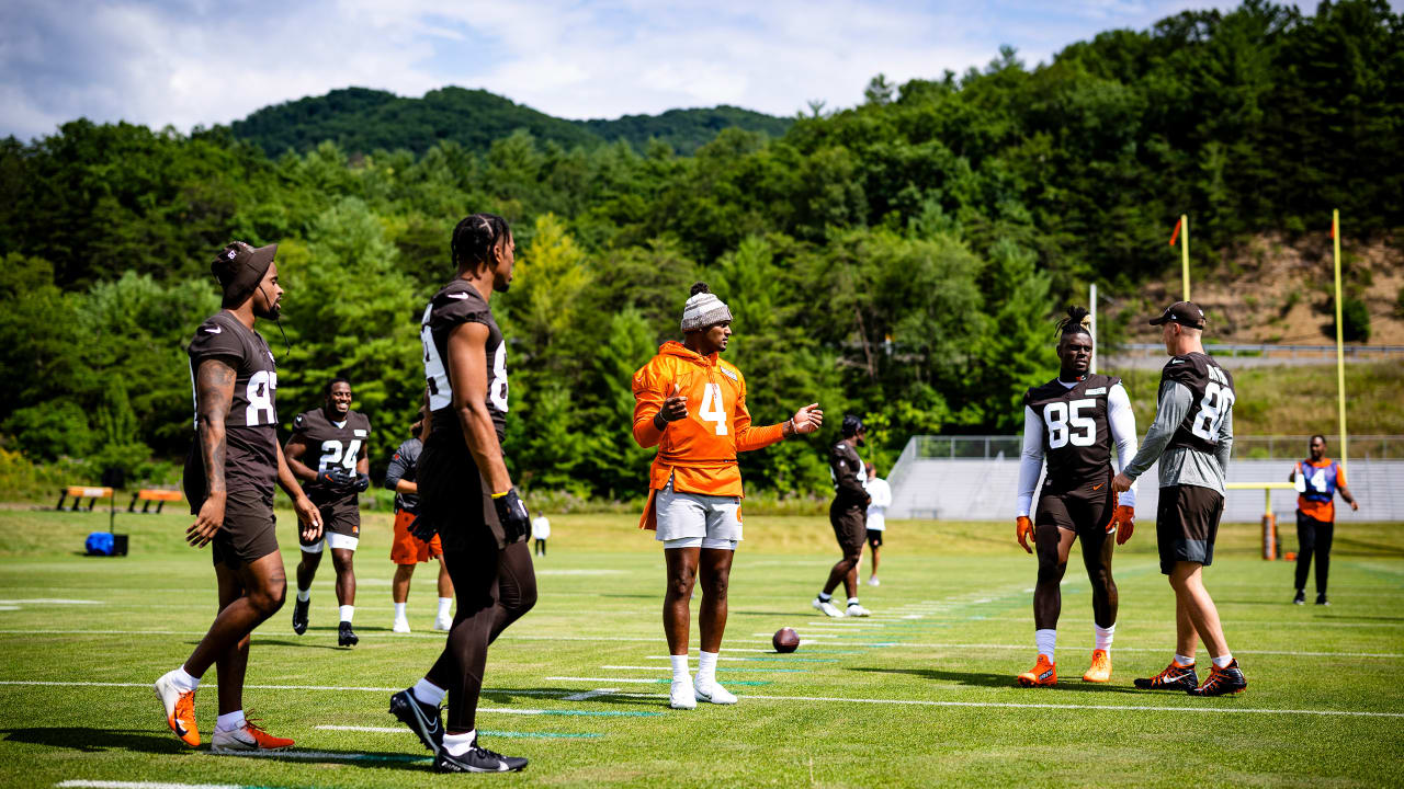 Cleveland Browns 2023 training camp at The Greenbrier in WV