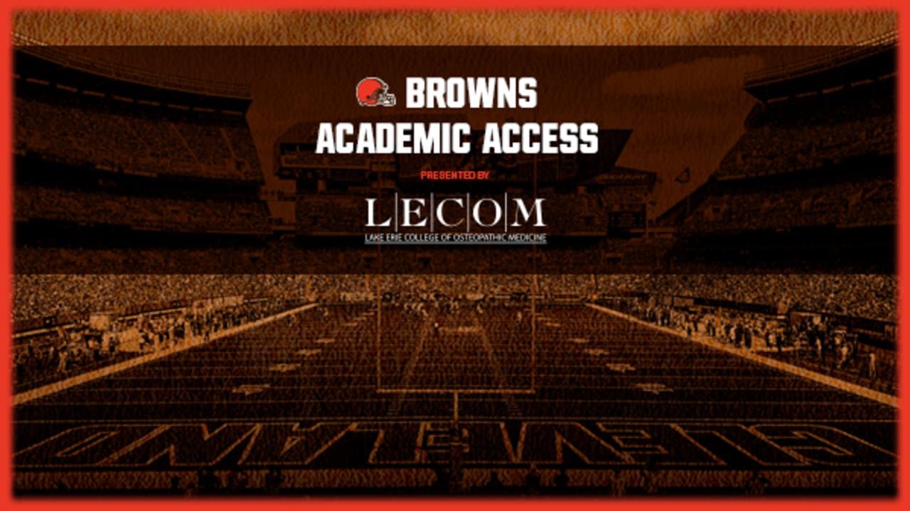Browns Academic Access Presented by