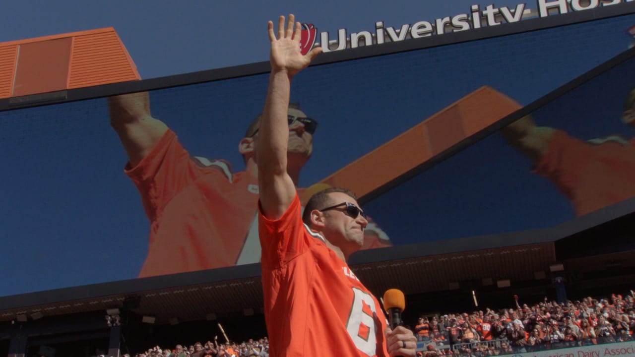 Celebrating Clay Matthews on his Browns Ring of Honor induction