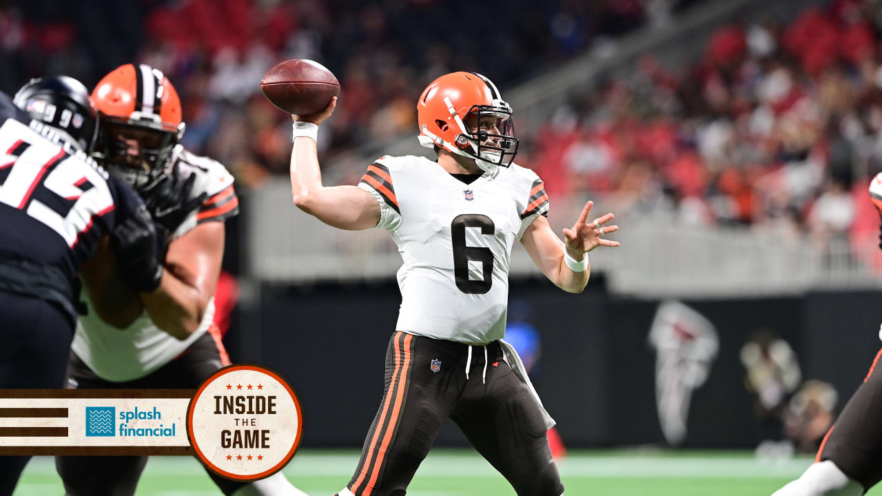 Mayfield throws touchdown pass, Browns beat Falcons 19-10