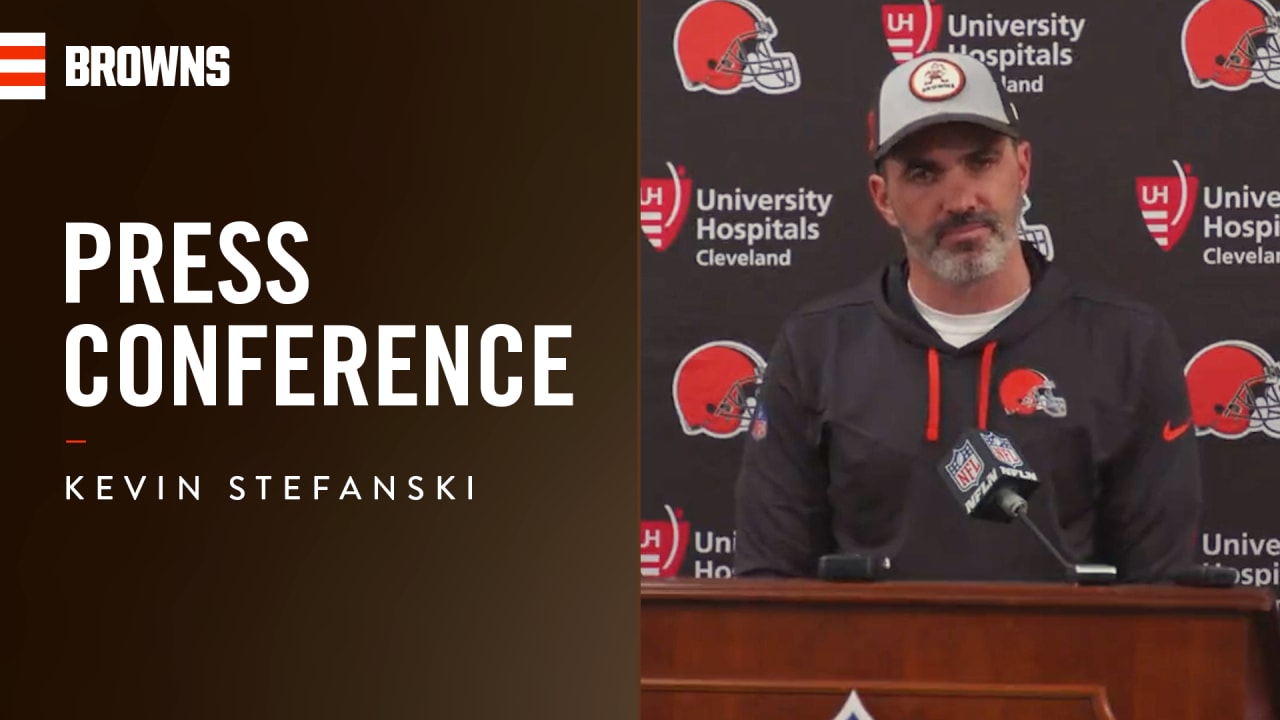 Kevin Stefanski Postgame Press Conference vs. Patriots