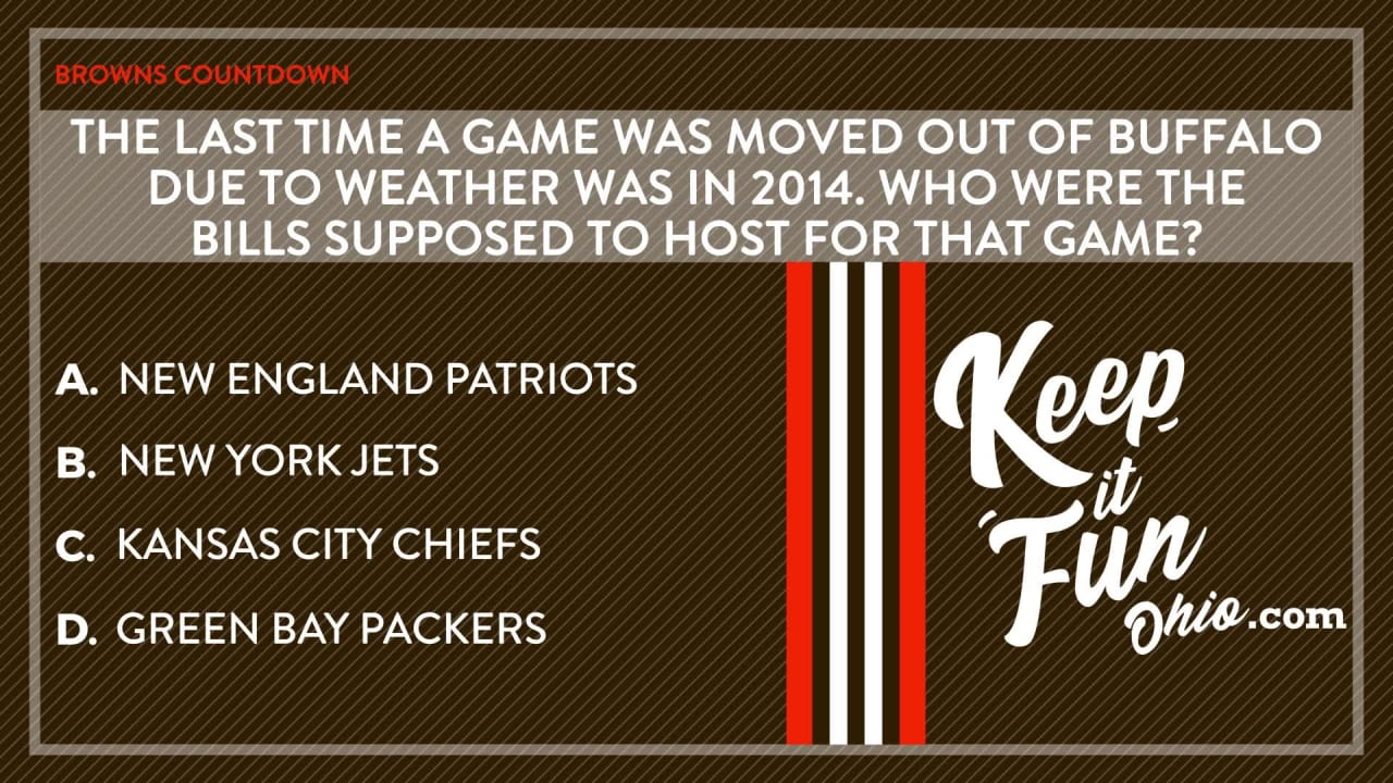 Who were the Bills supposed to host in 2014 when the game was