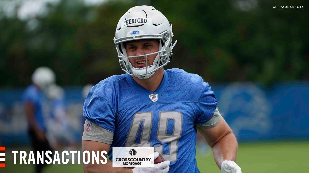 Detroit Lions Transactions