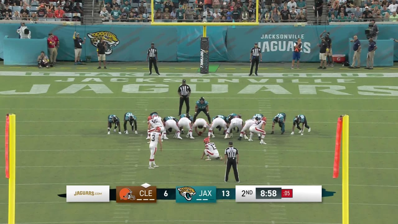 Browns vs Jaguars live score & H2H